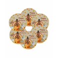 thumbnail image 7 of 15 Inch Round Placemats Set of 6, Fall Turkey Non Slip Heat Insulation PP Table Mats, Happy Thanksgiving Pumpkin Maple Leaf Washable Place Mats for Kitchen Dining Party Table Decor, 7 of 7