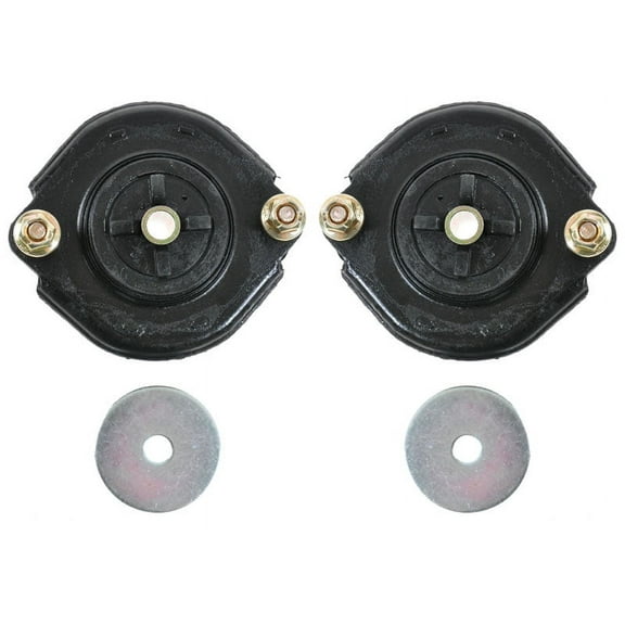 TRQ Rear Upper Strut Mount Set Fits Select 1995-1998 Toyota Paseo Tercel