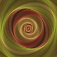 thumbnail image 1 of Ahgly Company Machine Washable Indoor Square Transitional Dark Golden Rod Brown Area Rugs, 6' Square, 1 of 7