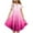 Pink#02, variant on TGSLY Kids Girls Summer Dresses Tie Dye Printed Double Layer Flutter Sleeve Flowy A-Line Sundress Loose Comfy Ruched Pelated Casual Gradient Color Tiered Midi Dresses Army Green 12-13 Years