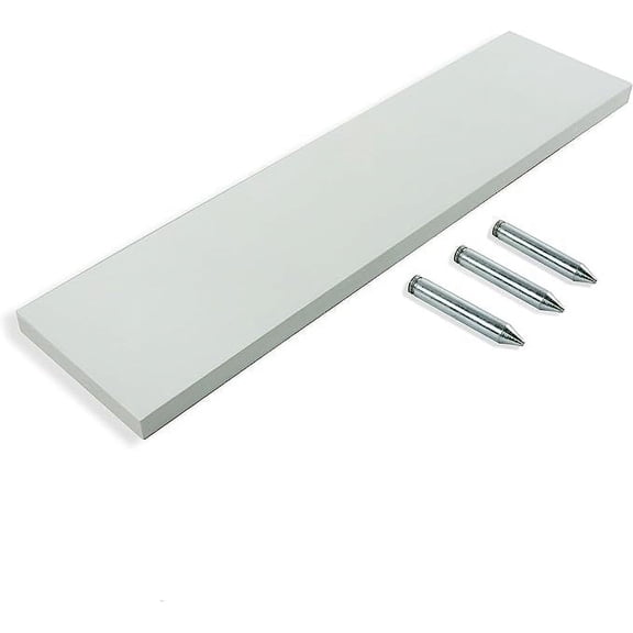 Cannon Sports Official Size Pitchers Plate - White Pitching Mound Rubber with Metal Spikes 24"x6"x1" - Baseball Softball Pitching Rubber