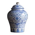 thumbnail image 1 of Brote de cerámica china Zulema florero arte decoración arreglo floral hermoso Estilo D, 1 of 7