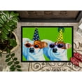 thumbnail image 3 of Carolines Treasures AMB1441MAT Tapis de Fête Animaux Jack Russell Terriers Intérieur Ou Extérieur - 18 x 27, 3 of 4