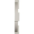 thumbnail image 3 of 29"W x 20"H x 1 3/4"P, Horizontal Oval Gable Vent Louver with Flat trim & Keystones, Non-Functional, 3 of 5