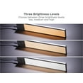 thumbnail image 6 of BLACK+DECKER Rechargeable Under Cabinet Lighting, Motion Sensor On/Off, Warm White LED, Stick-On Install for Kitchen & Closets - 2 Light Bars, 6 of 11