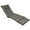 Dark Gray, variant on Topchances Outdoor Chaise Lounge Chair Cushion 70.87"L x 19.69"W Water Resistant Chaise Cushion with Ties for Outdoor Furniture, Pool Lounge Chair Cushions, Black