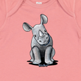 thumbnail image 4 of Inktastic Curious Rhinos Boys or Girls Baby Bodysuit, 4 of 5