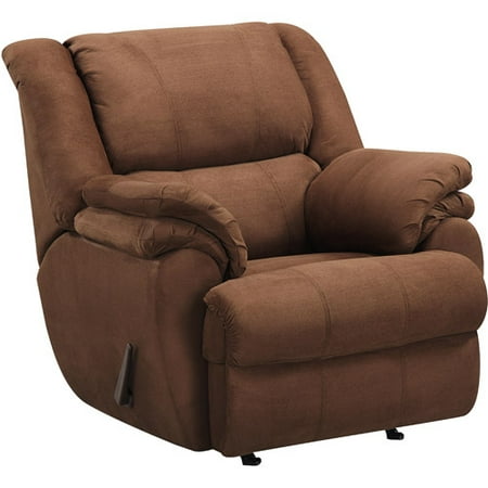 Dorel Home Ashford Padded Rocker Recliner, Brown