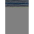 thumbnail image 1 of Art Carpet 841864108163 5 x 8 ft. Bastille Collection Heathered Stripe Border Woven Area Rug, Blue, 1 of 2