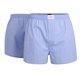 thumbnail image 2 of TOM TAILOR Men's Web Boxer Shorts, 2-pack - Puro algodón, Westside C, a cuadros Azul M (Medium), 2 of 4