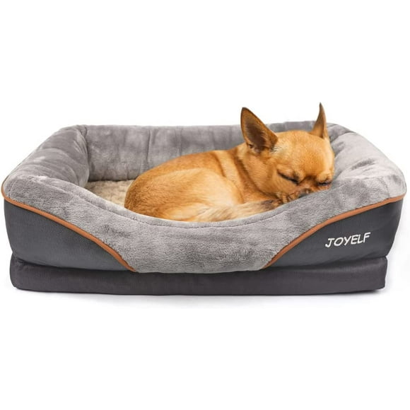 JOYELF Small Memory Foam Dog Bed Orthopedic Dog Bed & Sofa with Removable Washable Cover