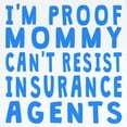 thumbnail image 2 of CafePress - Proof Mommy Cant Resist Insurance Agents Body Suit - Long Sleeve Cotton Baby Bodysuit, 2 of 4