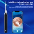 thumbnail image 4 of Riwcyla Wireless WiFi Ear Wax Removal Ear Wax Endoscope with 3.9mm 350W Camera 6 LED Lights Intelligent Temperature Control/IP67 Waterproof/Six Gravity Sensor for Compatible with Android IOS System, 4 of 6
