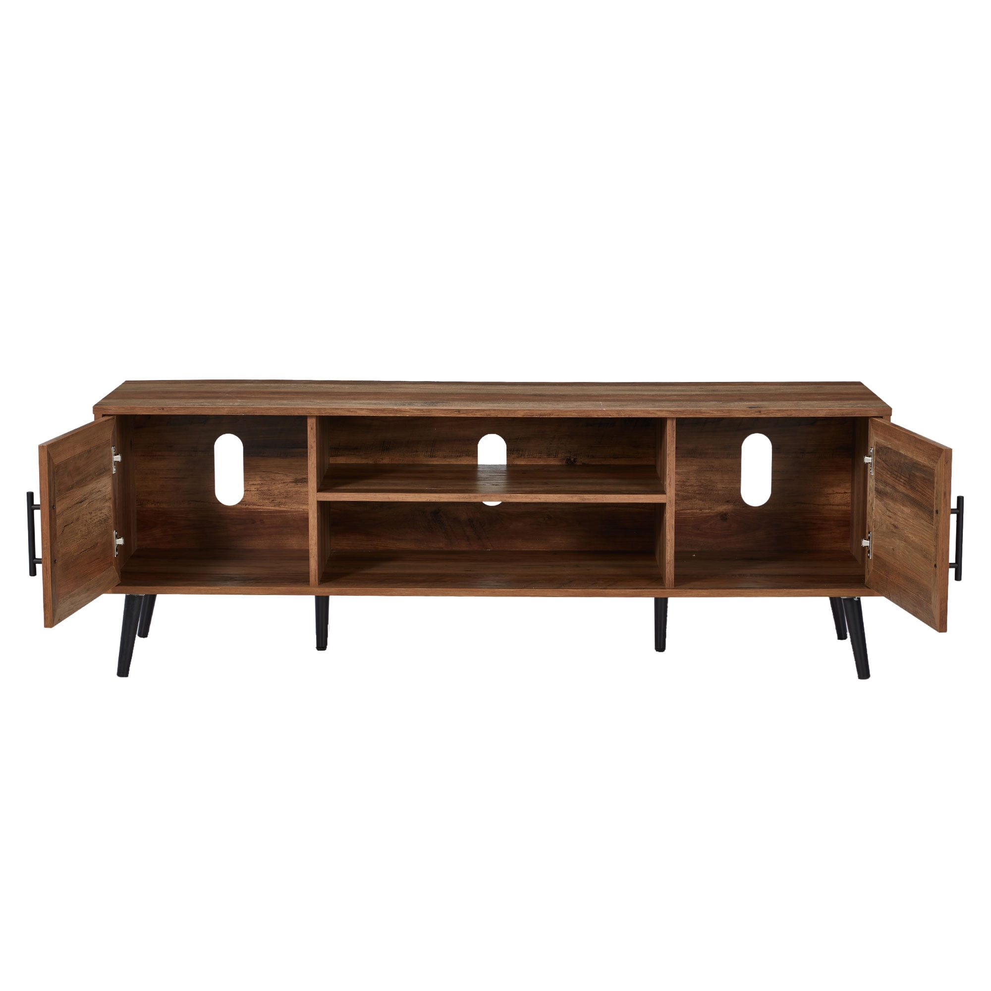 Quijada Solid Wood TV Stand For TVs Up To 65", Suggested Number Of