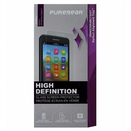 PureGear HD Tempered Glass Screen Protector for LG K4/Optimus Zone 3 - Clear