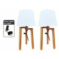 thumbnail image 1 of Juego de lamparas de buro nordica blanco ARTE-NATURAL Minimalista, 1 of 5