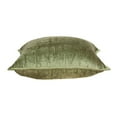 thumbnail image 5 of Parkland Collection Pilas 20x20" Solid Cotton & Fabric Throw Pillow in Green, 5 of 6