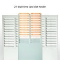 thumbnail image 6 of Milue Long Service Life Attendance Cards Storage Holder for Time Cards and Labels, 6 of 16