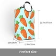 thumbnail image 3 of Picia Cartoon Carrot Laundry Basket With Handles Laundry Hamper Toys Storage Organizer Foldable Bucket Washing Bin Dirty Clothes Bag For Home Bathroom Bedroom Dorm, 3 of 6