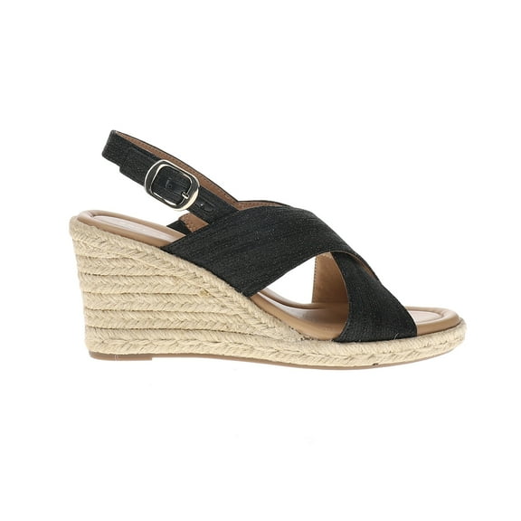 Easy Spirit Womens Ariane Espadrille Wedge Slingback Casual Shoes