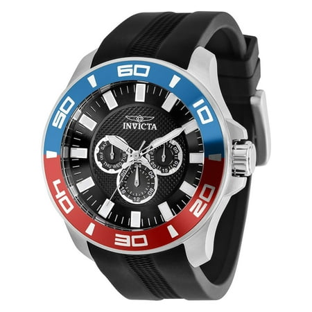 Invicta Pro Diver Men 50mm Stainless Steel Black dial Chronograph Quartz Watch
