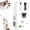 1pcs+18mm Cutter Head, variant on Pet MicroPrecision Trimmer, Rechargeable Dog Paw Trimmer with LED Light, Waterproof Cordless Pet Hair Clippers for Paws, Face, Ears & Grooming
