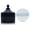 Yurt-Black, variant on Ultra Soft Powder Puff and Container 3.3" High Density Velvet Dusting Washable Reusable Powder Puff,Bathroom Dressing Table Cotton Swab Storage Jar(Clear)