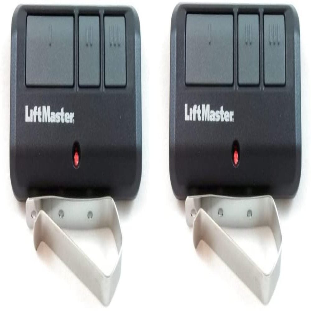 Lot of 2 LiftMaster 893MAX 3Button Multi Frequency Remote