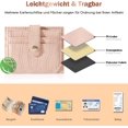 thumbnail image 4 of Elegante billetera minimalista delgada plegable, tarjetero RFID con múltiples compartimentos seguros, cuero PU de alta calidad, 4 of 7