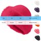 thumbnail image 2 of Sombreros de invierno para mujer, color liso, terciopelo, bufanda, cálidos, resistentes al frío, con orejeras para el cuello, de poliéster., 2 of 3