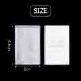 thumbnail image 3 of Transparent Credit Card Sleeves,50pcs Credit Card Holder Sleeve Clear Waterproof Credit Card Protector Plastic Card Holder Inserts for Insurance, 3 of 5