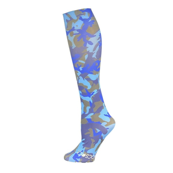Hocsocx Blue Camo Socks Medium