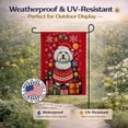thumbnail image 5 of Coton De Tulear Holiday Christmas Garden Flag 11.25 in x 15.5 in, 5 of 7