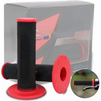 Dirt Bike Grips 7/8” Motorcycle Grips ATV Handlebar Grips Universal for CR125 250 CRF50 80 230 250 TRX450 XR50 70 100 400 CT125 CBR Dirt Pit Bike ATV Enduro Supermoto - Red