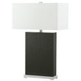 thumbnail image 5 of SAFAVIEH Joyce 27.75 in. H Rectangular Faux Table Lamp, Grey Faux Woven Leather, Set of 2, 5 of 7