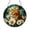 Acrylic 3.5 Inch, variant on Cat Floral Themed Stained Glass Style Suncatcher for Window Decor, Fantasy Nature Art, Decorative