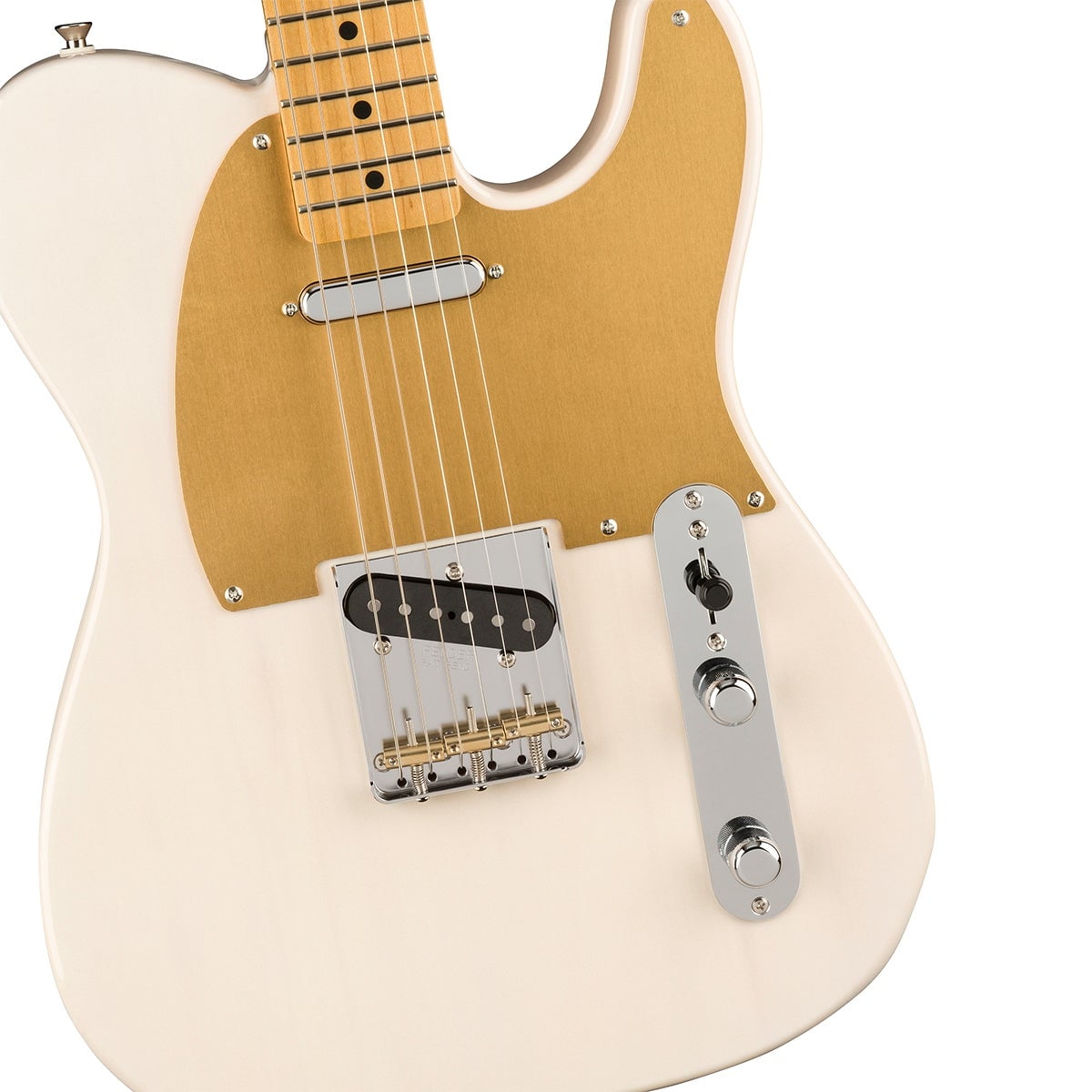 Fender JV MODIFIED '50S TELECASTER ELECTRIC GUITAR (White Blonde