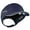 Blue, variant on Ergodyne Skullerz® 8965 Lightweight Bump Cap Hat w/ LED Lighting, Navy, Short Brim