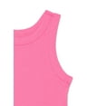 thumbnail image 3 of Wonder Nation Girls Kid Tough Ribbed Tank Top, Sizes 4-18 & Plus, 3 of 3