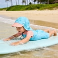 thumbnail image 4 of Boys Swimsuits Long Sleeve Rash Guard Shirt Trunks Upf 50 Sun Swimming Suit, 4 of 6