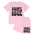 thumbnail image 4 of Gaexia Girls Summer Outfits Size 8-10 Floral Print Short Sleeve Clothes Casual T-Shirt Shorts Set Flower Outfits Set Toddler Girls, 4 of 4