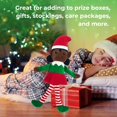 thumbnail image 6 of A1U Shelf-Sitting Elves Set (14.5x4 in.), Assorted Christmas Holiday Stocking Stuffer Party Gift Favor Soft Bendy Long Legged Polyester Ornaments Accessories Home Office School Decorations, 2ct., 6 of 7