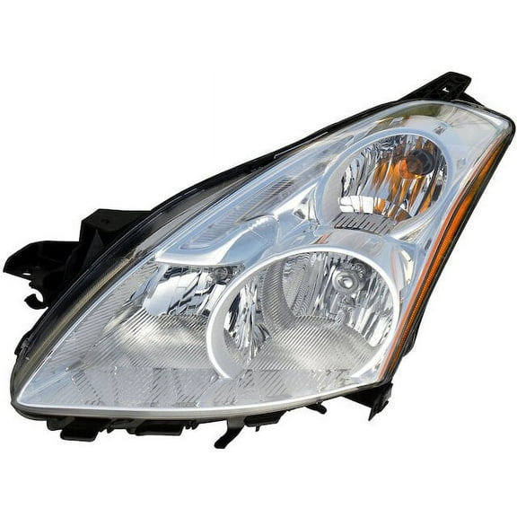 Left Driver Side Halogen Headlight Assembly - Compatible with 2010 - 2012 Nissan Altima Sedan 2011