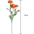 thumbnail image 3 of Wishrage 5PCS Artificial Ranunculus Flowers with Real Touch Stem Spray for Home Garden Decoration, 3 of 3