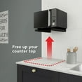 thumbnail image 2 of AVF EM60B-a Microwave Wall Mount Bracket, Black Metal, 2 of 8