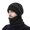 Black, variant on Men's Knit Hat Winter Extended Thick Windproof Warm Ear Cover Two Piece Cap