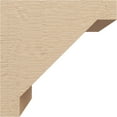 thumbnail image 3 of 9"W x 9"D x 9"H Wide Burlington Rough Cedar Woodgrain TimberThane Corbel, Primed Tan, 3 of 6