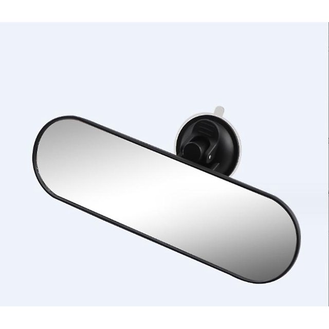 Espejo retrovisor, espejo retrovisor universal para automóvil y camión, espejo retrovisor interior con ventosa, espejo retrovisor