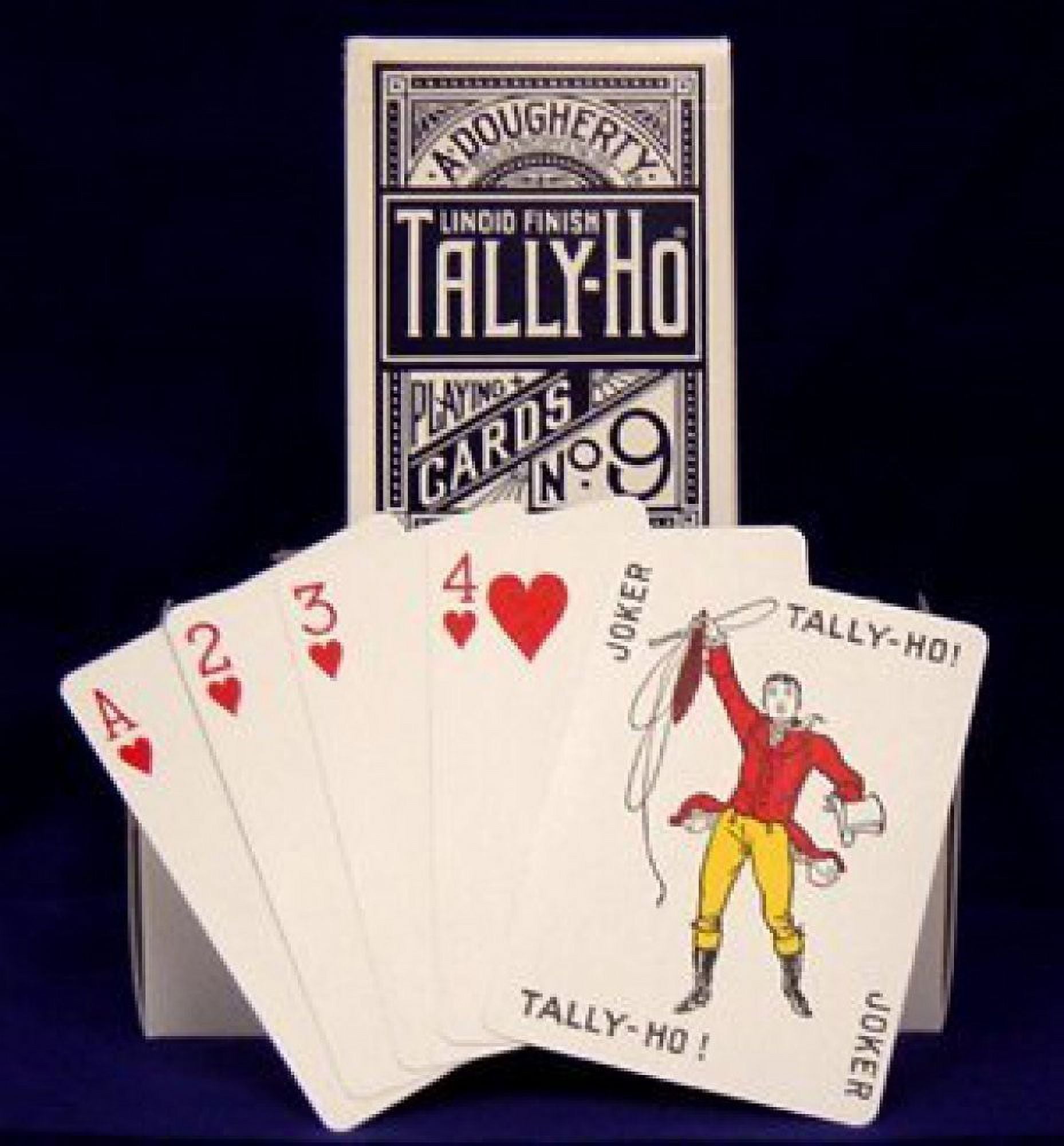 Tally-Ho No.9 トランプ　未開封 Amazon.com: 2 Decks of TALLY HO No 9 Original Fan Back