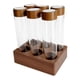 thumbnail image 4 of Contenedores de café con estante con rejilla de exhibición con válvulas de ventilación superiores Café transparente 22g, 4 of 9